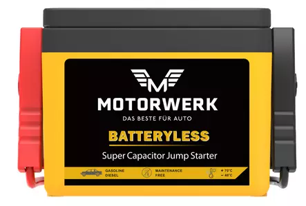 Motorwerk 12V batterilös superkondensator starthjälp - Starthjälpmedel - 103843860 - 1