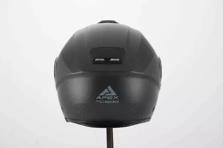 APEX Hjälm MC500 Carbon matt - MC öppningsbara och öppna hjälmar - 700-25010 - 2
