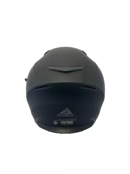 MC-hjälm APEX JI200, matt svart - MC öppningsbara och öppna hjälmar - 700-25300 - 2