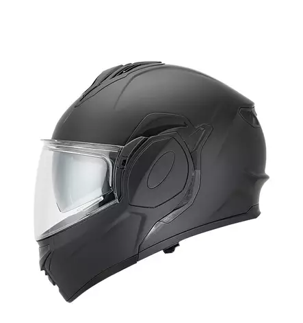 AMOQ Helmet MI200 mattsvart - MC öppningsbara och öppna hjälmar - 745-25230 - 1