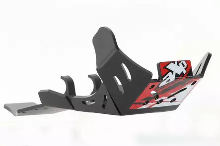 AXP Xtrem HDPE Skid Plate Black Gas-Gas EC250F-EC350F 21-22 - Motocross hasplåt - 397-AX1590 - 1