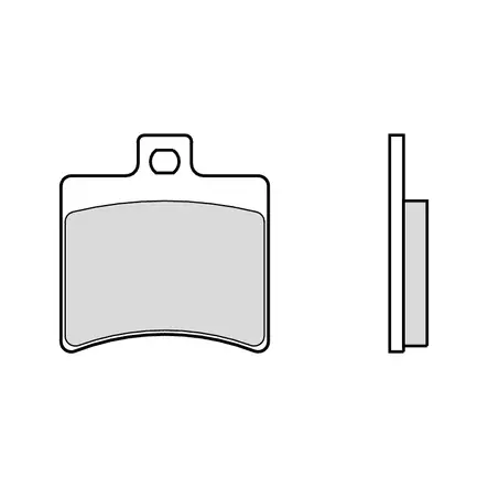 Brembo Bromsbelägg Carbon Ceramic 7020 - MC Bromsbelägg - 231-07020 - 2