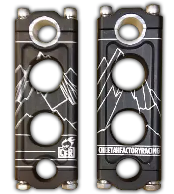 CFR Knucks Styrhöjare (3") Svart - Snöskoter Styrhöjare - 928-1011-0 - 2