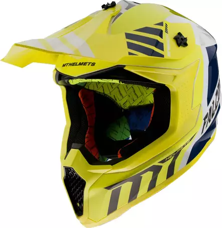 MT Falcon Warrior A3, Gloss Pearl Yellow - Crosshjälmar - 1119653030 - 1