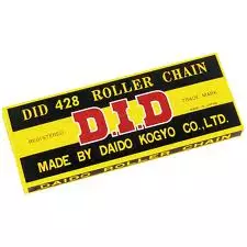 D.I.D 428D Kedja+Kedjelås (RJ) - MC Kedjor - 283-428001-130 - 1