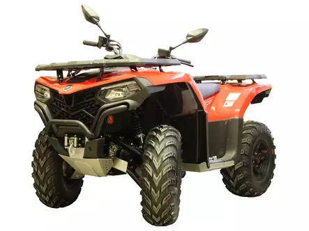 Iron Baltic aluminium hasplåt CFMoto CForce 450-L/520-L 2022+ - ATV aluminium hasplåtar - 0228800 - 2