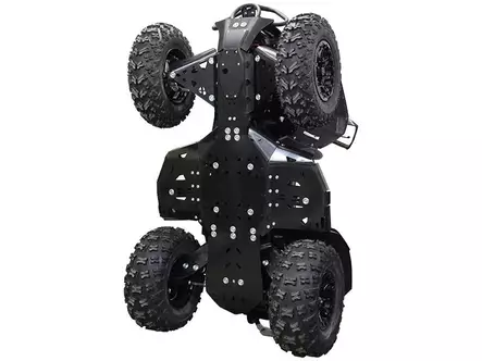 Iron Baltic hasplåt komplett sats Can Am G2 Renegade 2019+ - ATV plast hasplåtar - 0223900 - 1