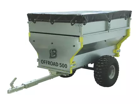 PVC-skyddsöverdrag för Iron Baltic Offroad 500-trailer - ATV vagnar och pulkor tillbehör - 896000 - 2