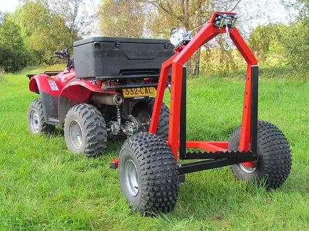 Vridbart underrede till timmervagn - ATV vagnar och pulkor - 316000 - 2