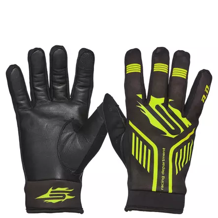 Handskar Sweep Racing 2.0, svart/gul - Skoterhandskar - 534-2002-0 - 1
