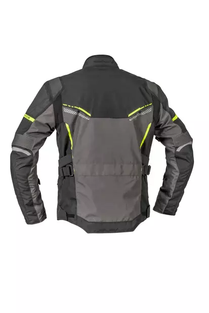 MC jacka Lindstrands Sylarna mörkgrå/svart - MC jackor - 720-24063290 - 2