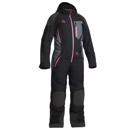AMOQ Eclipse damer skoteroverall, svart/grå/rosa - Skoteroveraller - 645-22152296-0 - 1