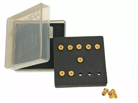 Naraku Munstycks-sortiment, M4, #80 - #98 (10 st), Passar för: Keihin - Munstycks - 302-0310 - 1