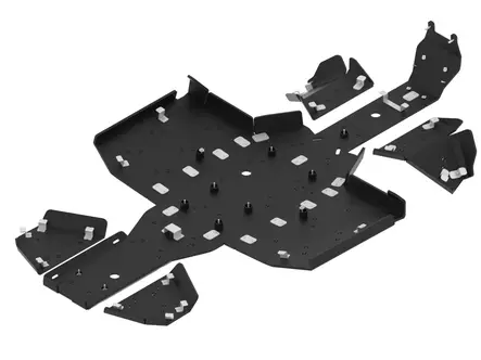 Hasplåtssats AODES Pathcross 525L (2025+), plast - ATV plast hasplåtar - 0235100 - 2
