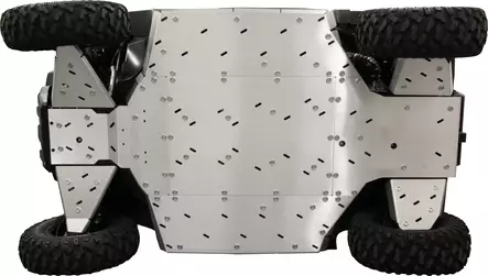 Hasplåtssats CFMOTO U10 PRO (2025+), aluminium - ATV plast hasplåtar - 0233300 - 1