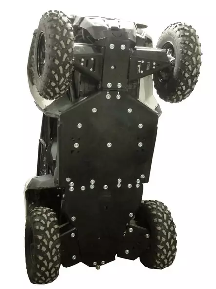 Iron Baltic hasplåt komplett sats Polaris ACE 325/570 - ATV plast hasplåtar - 0214600 - 1