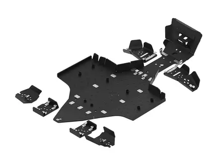 Pohjapanssari Polaris Sportsman XP 1000 mönkijään - ATV plast hasplåtar - 0224100 - 2