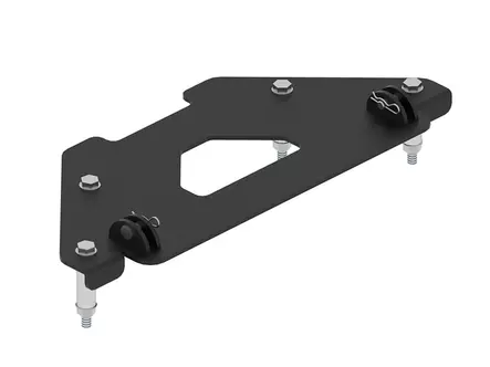 Mid-mount adapter:John Deere Gator XUV 590 - ATV plogfästen - 0310400 - 1