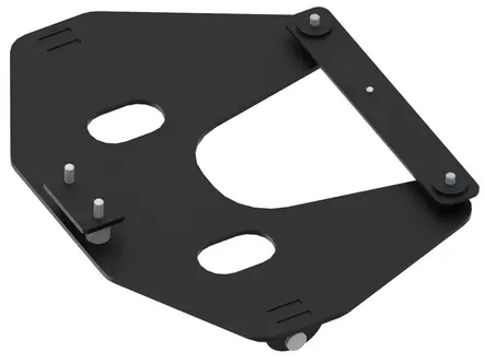 Mid-mount adapter: Polaris XP 1000 S - ATV plogfästen - 0311500 - 1