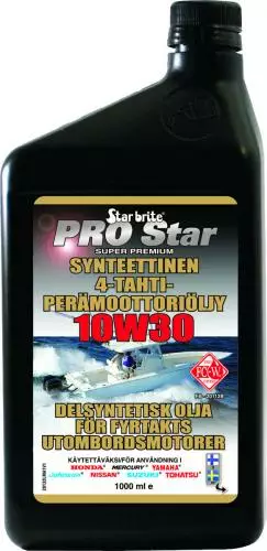 4-taktsolja 10W30 synt. 3,78L - Underhållsprodukter - 136-28100 - 0