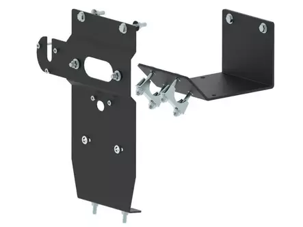 Rear winch mounting kit: Polaris 6x6 Big Boss 570: (1,25"/32mm receiver) - ATV vinschfästen - 057400 - 1