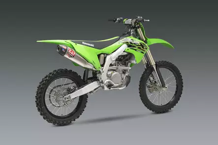 Yoshimura Full System Kawasaki Kx250F 2021 Rs-12 Fs Ss-Al - Motocross 4-takt helsystem - 31-242940S320 - 1