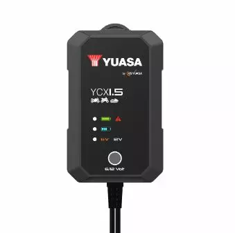 Yuasa Batteriladdare YCX1.5 6/12V 1.5A - Batteriladdare - 145-1000 - 1