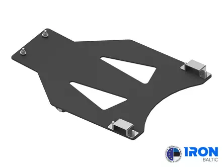 Iron Baltic plogbladsfäste för mittmontering Kawasaki Mule PRO-DX 2017+ - ATV plogfästen - 03.15300 - 1