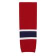 Edge Ishockeystrumpor, röd/ vit/ navy - senior - Ishockey tillbehör - kl722580 - 1