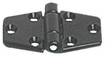 Plastic hinge 65x40 mm svart - Däcksbeslag och tillbehör - M38-823-30 - 1
