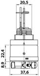 Starter switch JOHN/EVIN - CDI-enheter - M52-965-00 - 2
