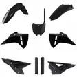 Polisport plastkit CRF450R 25-.. CRF250R 25-.., Svart - Motocross plastsats - 178-91600 - 1
