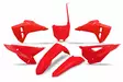 UFO Plastic kit 5-parts Red CRF250R 25-.. CRF450R 25-.. - Motocross plastsats - 650-K127-070 - 1