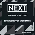 NEXT Premium startsnöre Svart 4mm - Snöskoter starthandtags - 660-NXT1032-0 - 1