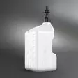 Tuff Jug Snabbtank 20L vit, Ripper kork svart - Dunkar - 981-5020-100 - 2
