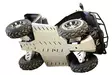 Aluminiumhasplåtssats CFMoto CForce 450-L / 520-L - ATV aluminium hasplåtar - 0217200 - 2