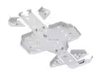 Aluminium hasplåt komplett sats, CFMoto CForce 600/625 2023+ - ATV aluminium hasplåtar - 0229700 - 3