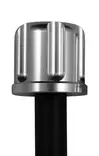 CHAFT LODGE BAR END WEIGHT 17MM, ALUMIN - MC Styrvikt - IN440 - 1
