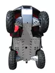 Skid plate full set (aluminium): Honda TRX 680 Rincon: (2015+) - ATV aluminium hasplåtar - 0216200 - 1