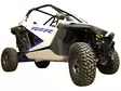 Iron Baltic aluminium/plast hasplåtssats för Polaris RZR Pro XP - ATV plast hasplåtar - 0226600 - 3