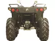 Iron Baltic aluminium hasplåtset för CanAm Outlander 6x6 450 T - ATV aluminium hasplåtar - 0226200 - 7