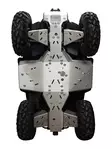 Iron Baltic aluminium hasplåtset för Segway Snarler AT5 S - ATV aluminium hasplåtar - 0231400 - 1
