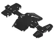 Iron Baltic hasplåtssats för TGB 600 LT Blade/600 LTX Blade, plast - ATV plast hasplåtar - 0222500 - 8