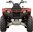 Iron Baltic hasplåtsats för Yamaha Kodiak 450 EFI 2017, aluminium - ATV aluminium hasplåtar - 0221400 - 3