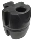 JetPort Post extension attachment kit 3" black - Vattenskoterbryggor - 116-03-07110-0 - 1
