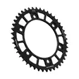 JT Bakdrev Aluminium 7075 T6 Svart JTA1308.44BLK - MC Bakdrev - 274-A1308-44-0 - 1