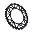 JT Bakdrev Aluminium 7075 T6 Svart JTA822.49BLK - Motocross bakdrev - 274-A822-49-0 - 1
