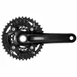 Shimano FC-MT500 vevarmspar, 40/30/22, 10v, 175mm alu, Hollowtech, svart - Pedalvevspar - 61360 - 1