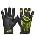 Handskar Sweep Racing 2.0, svart/gul - Skoterhandskar - 534-2002-0 - 1