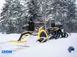Spårpackare / Skidspårstamppare 1,45 m - Snöskoter pulkor - 476000 - 4